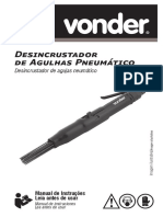 Desincrustador Pneumático de Agulhas - Manual Vonder