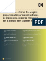 Benefícios e efeitos fisiológicos proporcionados por exercícios físicos de endurance e ou contra-resistência em indivíduos com Diabetes mellitus
