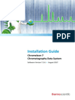 Installation Guide: Chromeleon 7 Chromatography Data System