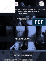 Sidang Manajemen Kesehatan Domba Di CV Mitra Tani Farm PDF