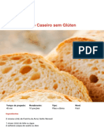 Solito Pao Caseiro Sem Gluten