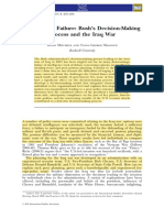 Anatomy of Failure: Bush's Decision-Making Process and The Iraq War