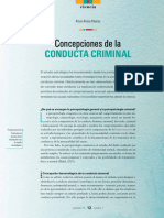 Concepciones históricas de la conducta criminal