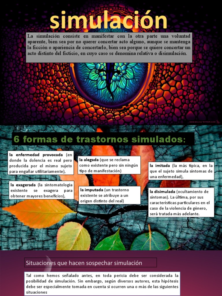 DISIMULACION | PDF | Simulación | Especialidades Medicas