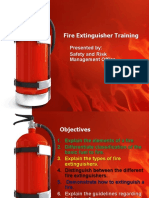 Fire Extinguisher Training Safety