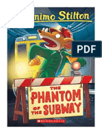 Geronimo Stilton: #13 Phantom of The Subway - Geronimo Stilton