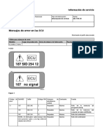 codigo error ecu volvo