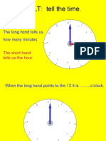 Maths Time O'clock Intro