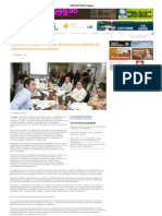 27-04-11 Diputados integrarán mesa técnica para análisis de reforma electoral en Sonora