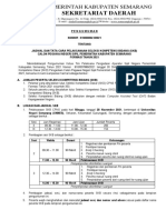 Pengumuman Jadwal Skb 2021