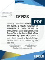 A ENGENHARIA SIMULTÂNEA COMO MELHORIA DE PROBLEMAS RELACIONADOS AO GERENCIAMENTO DE PROJETOS INEFICIENTE NA C. CIVI