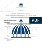 0.1 Agenda Jornada Con Docentes - Inicio Año Escolar 2021