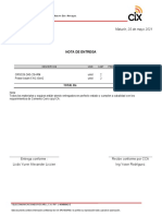 Nota Entrega Pb Ac Gen 2 y Mikrotik Srs 326