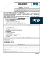 Plano de ensino de química 2o trimestre