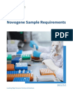 Novogene Sample Requirements: Leading Edge Genomic Services & Solutions
