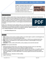 Windows Registry Auditing Cheat Sheet - Win 7/win 2008 or Later