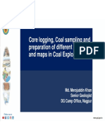 Meraj Khan-Core Logging, Coal Sampling and Preparation of Different Maps in Coal Exploration