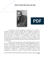 A Esquerda Dissidente e a Revolução Russa (1900-1923)