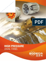 High Pressure: Axial Fans