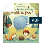Lift-The-Flap Very First Questions & Answers: What Is Poo? - Katie Daynes