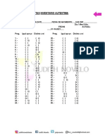 Test Inventario de Autoestima Coopersmit