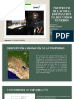 Proyecto Ollachea - Estimacion Reservas Avance