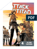 Attack On Titan 4 - Graphic Novels: Manga