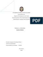 Gestos de Borda. Simulacros e Colonialidades. 2020