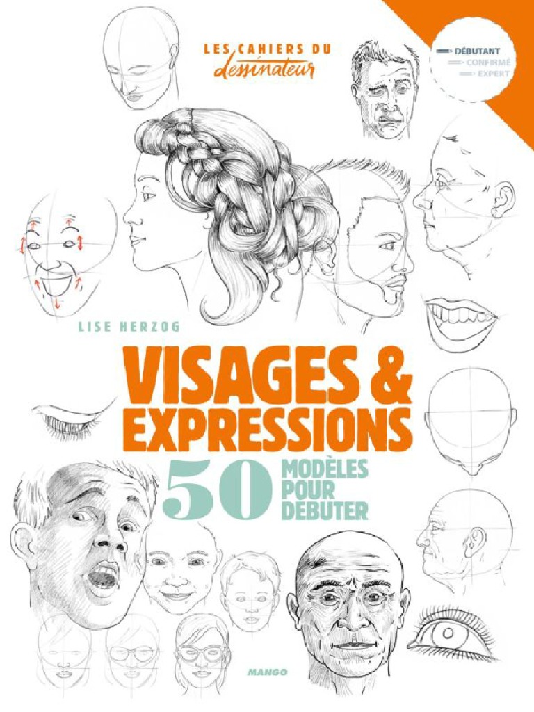 Dessiner Des Personnages Pour Les Nuls Pdf Dessiner Visages & Expressions by Lise Herzog | PDF | Dessin | Crayon