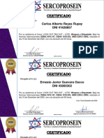 Certificados Curso de Capacitacion en Bloqueo y Etiquetado Cod. BASI-02-CCBE