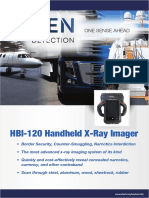 HBI-120 Handheld X-Ray Imager: One Sense Ahead