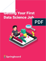 10. Getting Your First Data Science Job