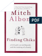 Finding Chika: A Heart-Breaking and Hopeful Story About Family, Adversity and Unconditional Love - Mitch Albom