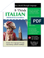 Read & Think Italian, Premium Second Edition - The Editors of Think Italian! Magazine