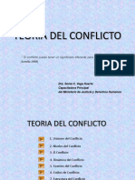 Teoría del Conflicto - Dr. Cecilia Vega