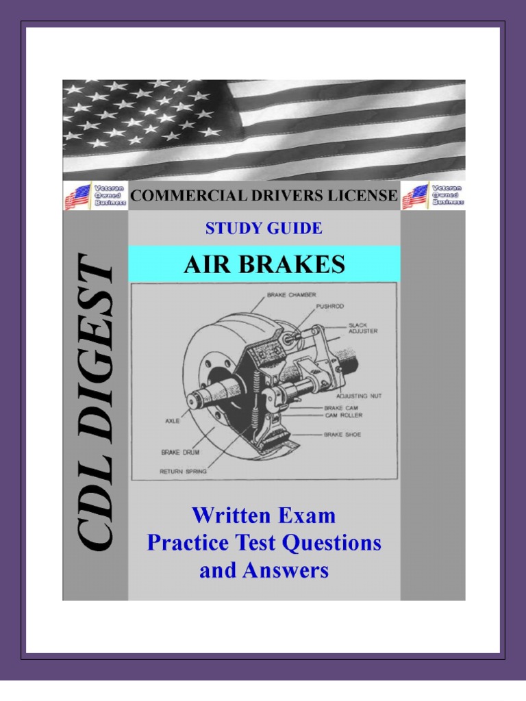 Air Brakes Study Guide PDF Brake Transportation Engineering