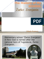 The History of My School: Žarko Zrenjanin