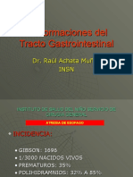 Malformaciones Del Tracto Intestinal