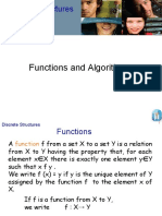 Discrete Structures L5: Functions and Algorithms