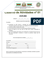 3º E 4º ANO- CADERNO DE ATIVIDADES