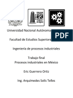 Procesos Ind. Eric Guerrero Ortiz