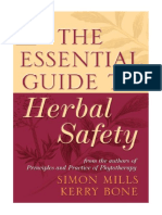 The Essential Guide To Herbal Safety - Simon Y Mills
