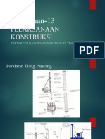 Pertemuan 15 Pelaksanaan Konstruksi