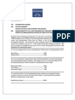 Massachusetts 2012 GOP Presidential Primary Survey Topline Results