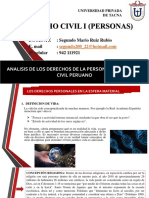 Derechos de la persona en el Código Civil Peruano