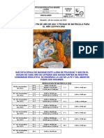 FC 37 Circular de Actividades de Fin de Ano 2022