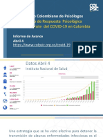 Informe para Voluntarios ERP COVID-19