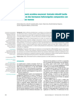 Lipofuscinosis Ceroidea Neuronal. Variante Infantil Tardía