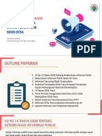 Urgensi Keterbukaan Informasi Publik Untuk Mencapai SDGs Desa