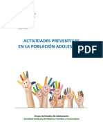 Guía de Actividades Preventivas en Población Adolescente 2013